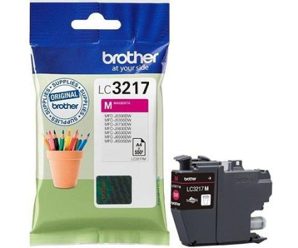 Tusz BROTHER LC3217M MAGENTA 550str do MFC-J53/57/59/65/69xxDW